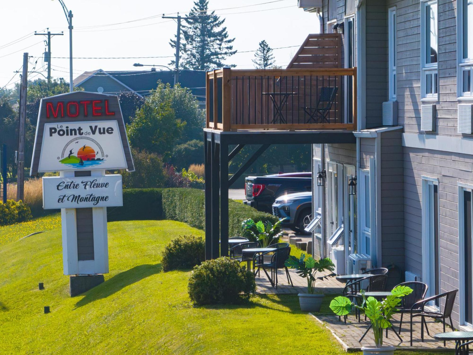 Motel Le Point De Vue La Malbaie Zewnętrze zdjęcie