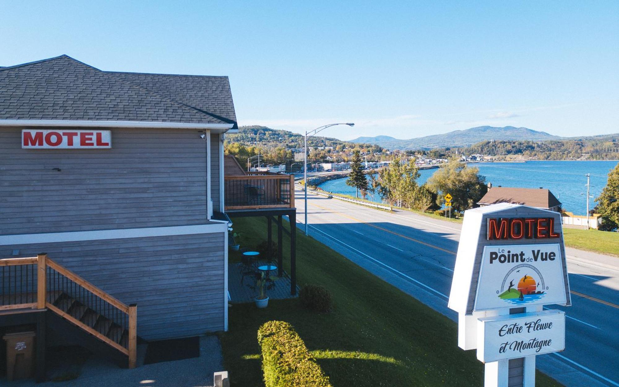 Motel Le Point De Vue La Malbaie Zewnętrze zdjęcie