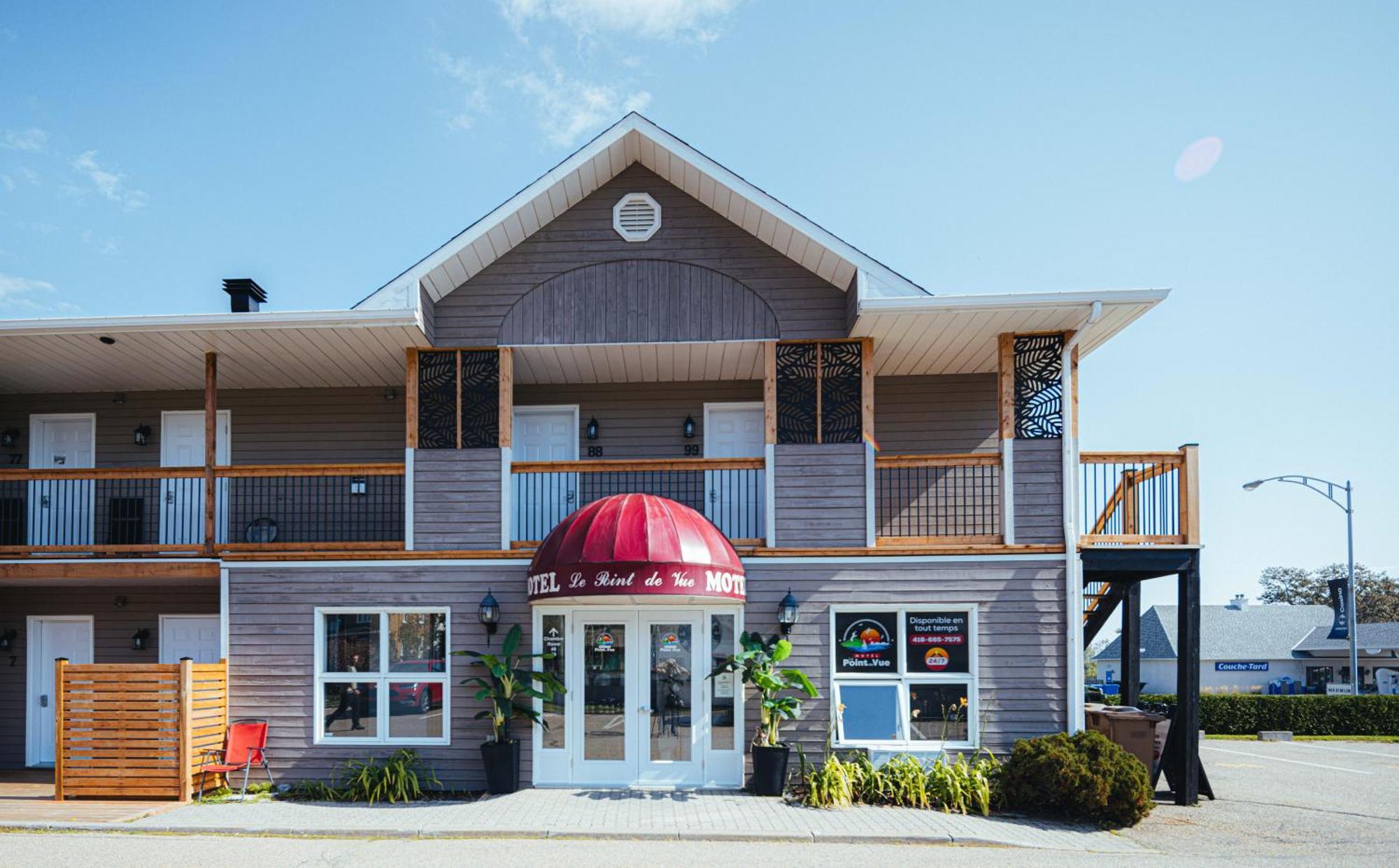 Motel Le Point De Vue La Malbaie Zewnętrze zdjęcie