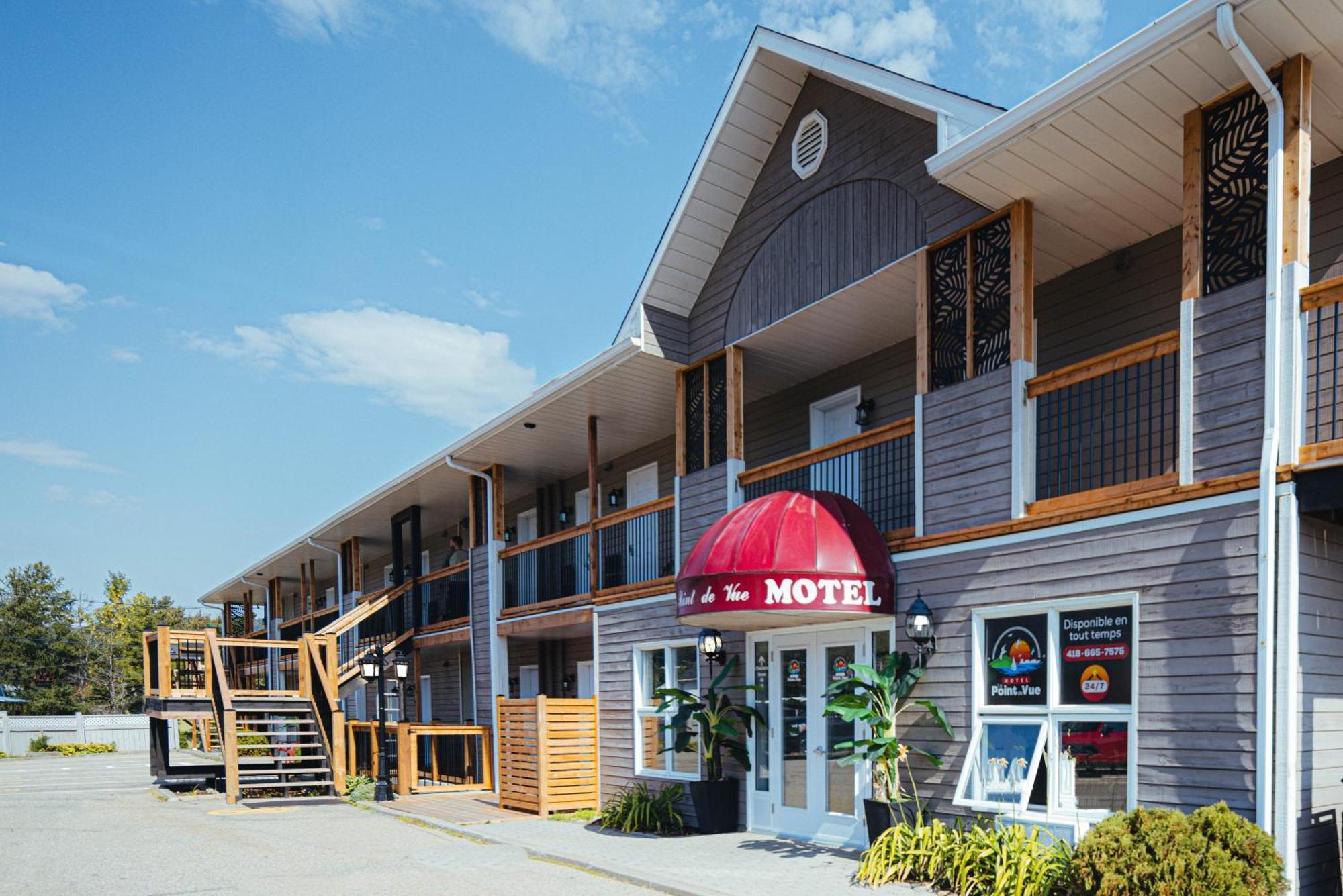 Motel Le Point De Vue La Malbaie Zewnętrze zdjęcie