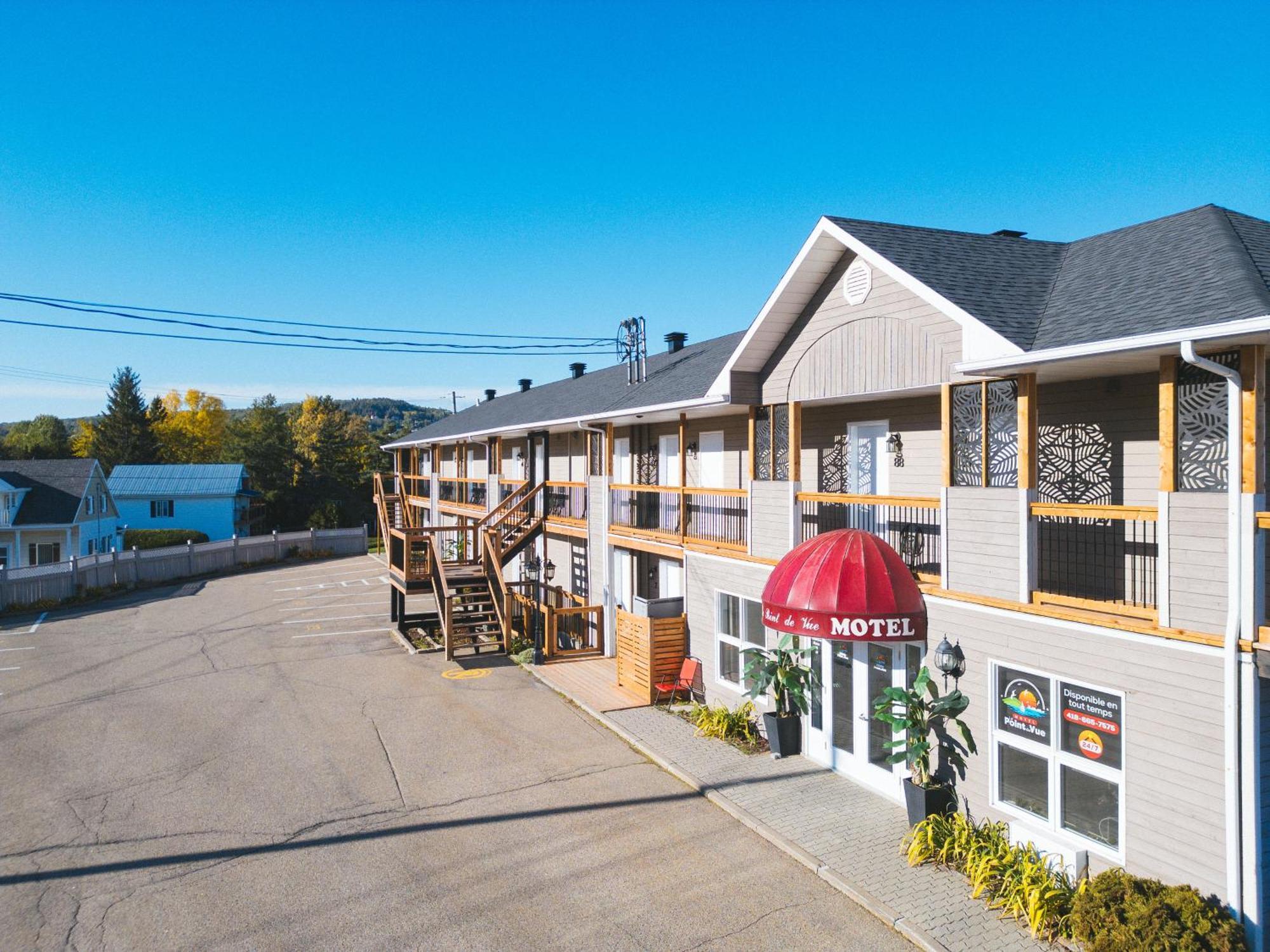 Motel Le Point De Vue La Malbaie Zewnętrze zdjęcie
