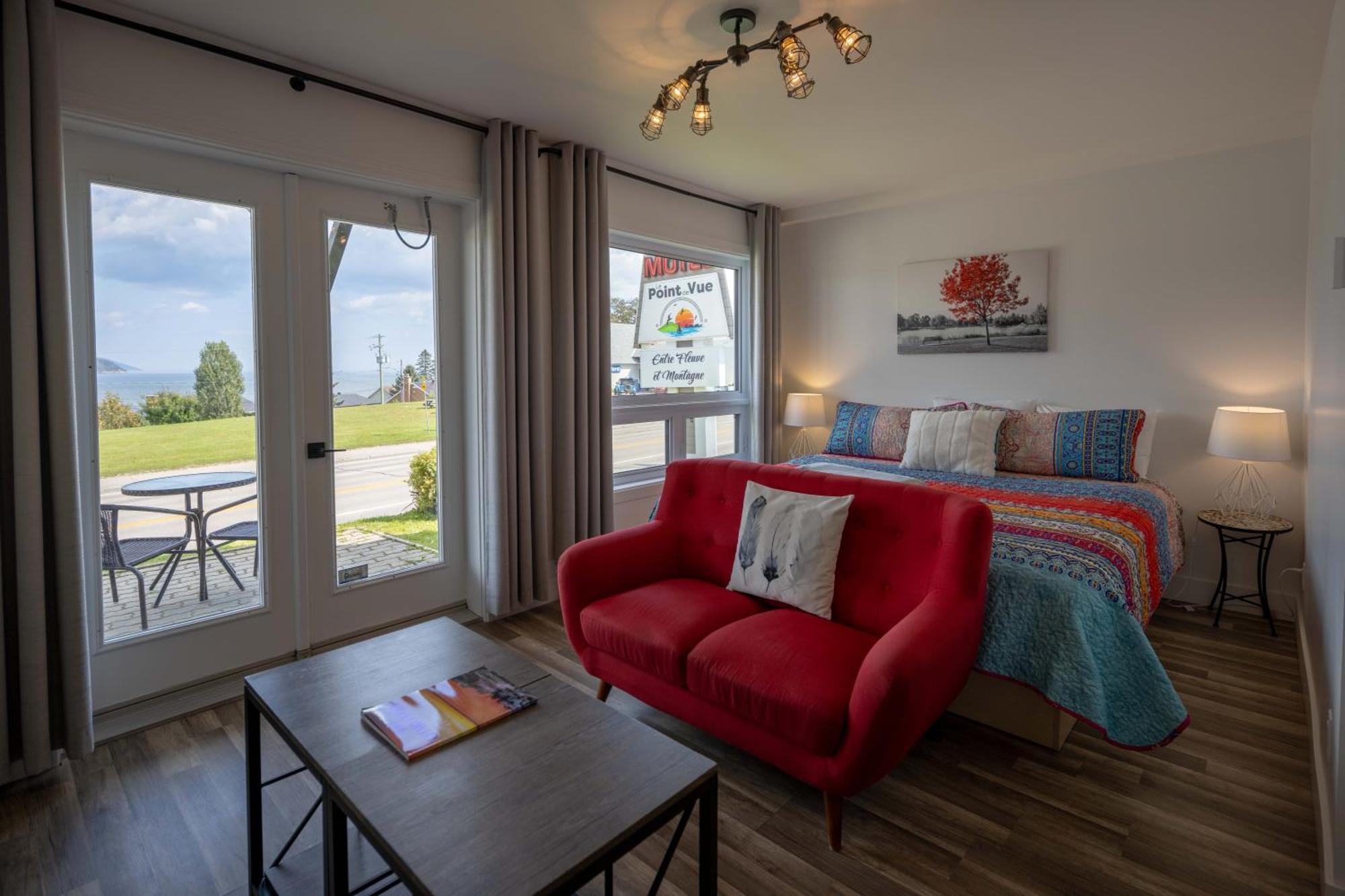 Motel Le Point De Vue La Malbaie Zewnętrze zdjęcie