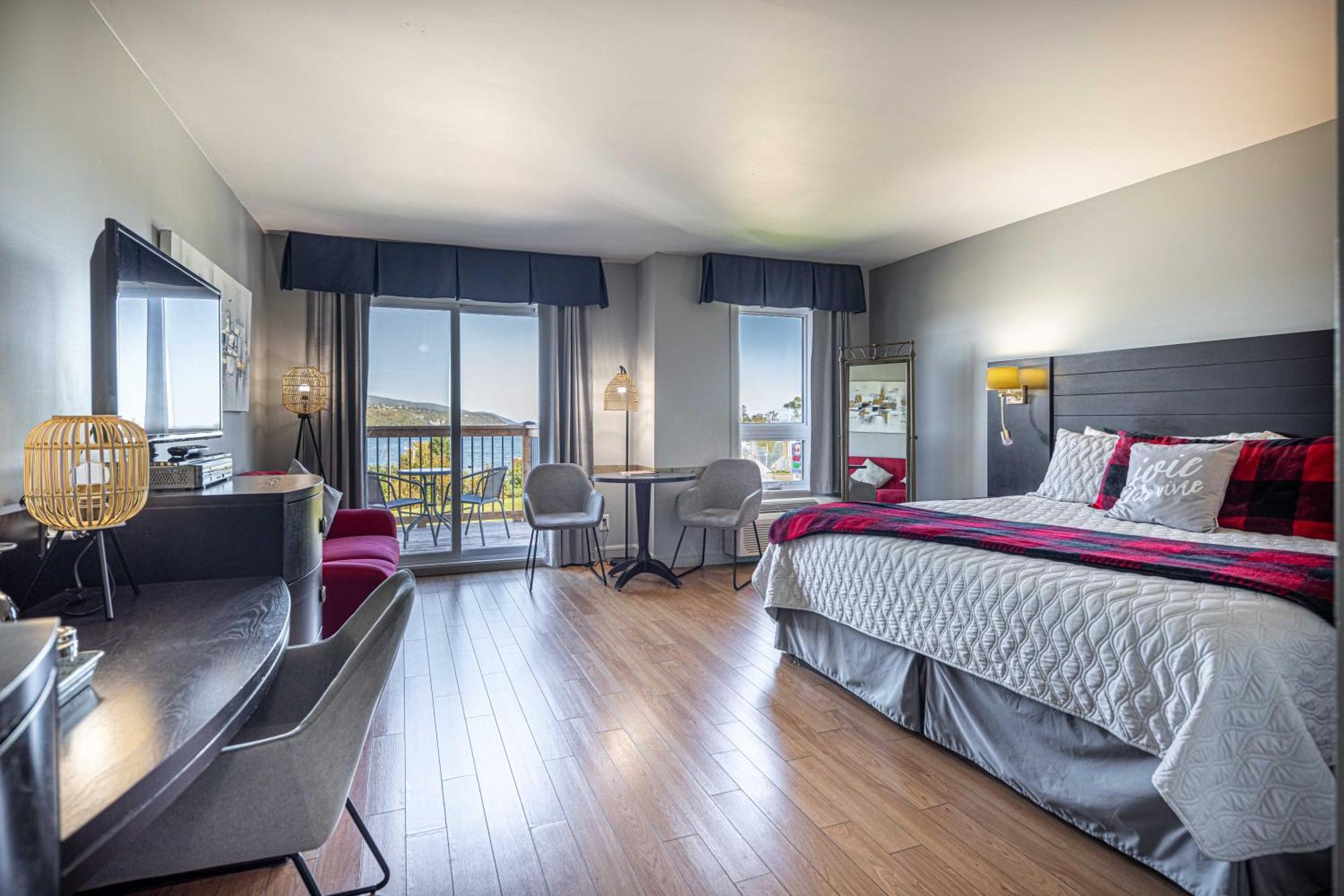 Motel Le Point De Vue La Malbaie Zewnętrze zdjęcie